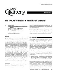 G:\MISQ\2006\September 2006\Gregor.wpd - IfI