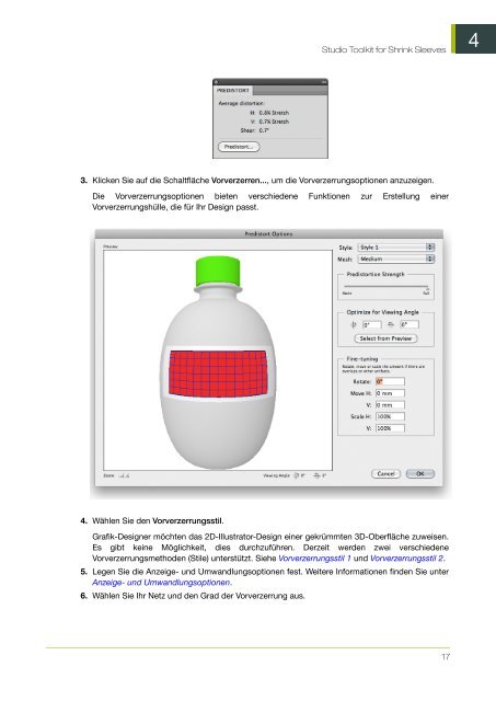 Studio Toolkit for Shrink Sleeves ... - Esko Help Center