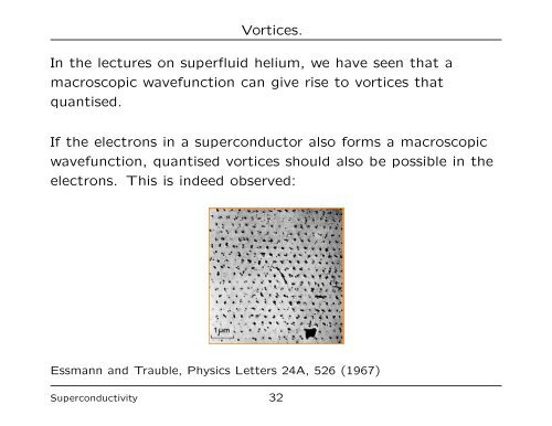 7. Superconductivity - University of Liverpool