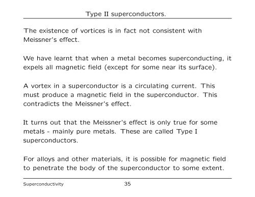 7. Superconductivity - University of Liverpool