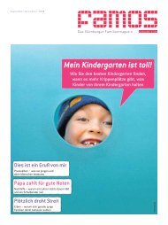 Mein Kindergarten ist toll! - famos - Das Nürnberger Familienmagazin