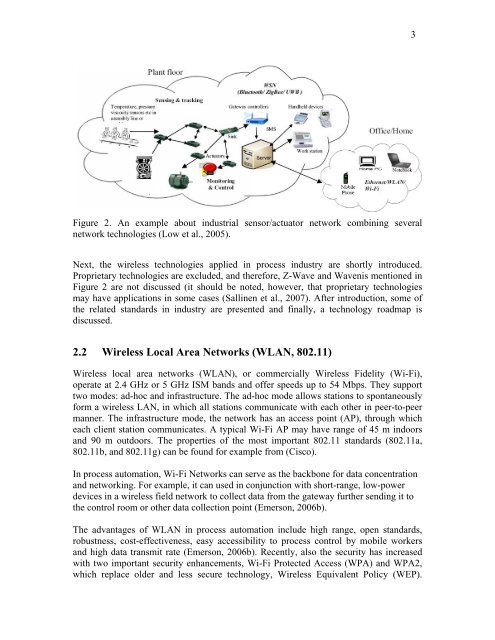 Wireless Technologies in Process Automation - Herkules.oulu.fi - Oulu