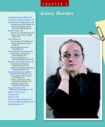 CHAPTER 5 Anxiety Disorders - Bad Request