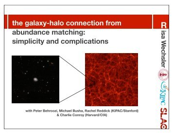 the galaxy-halo connection from abundance matching: simplicity ...