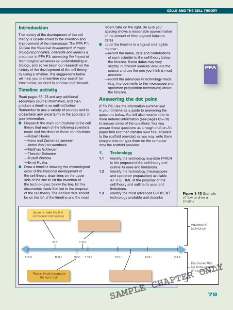 BIOLOGY IN FOCUS