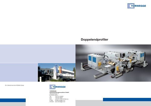 Doppelendprofiler - HOMAG Group