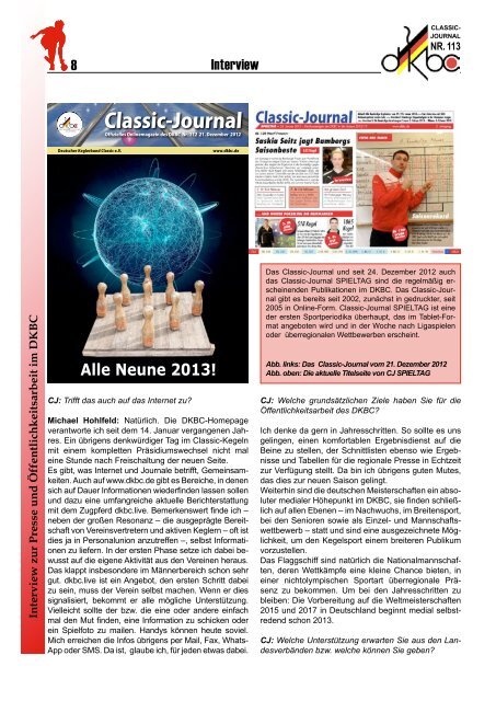 Classic-Journal 113/13 - DKBC