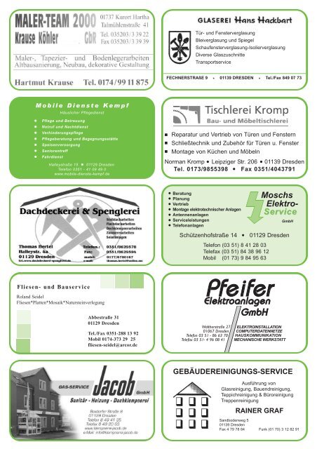 genossenschaft - Wohnungsgenossenschaft Trachau-Nord eG