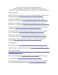 The Aristotelian Curriculum in Arabic and Hebrew