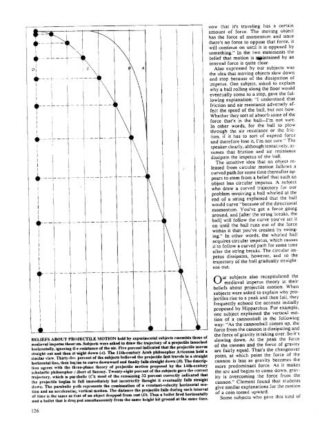 Intuitive physics. Scientific American, 248, 122-130.