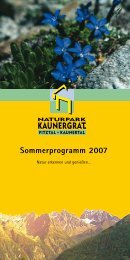 Sommerprogramm 2007 - Tiscover