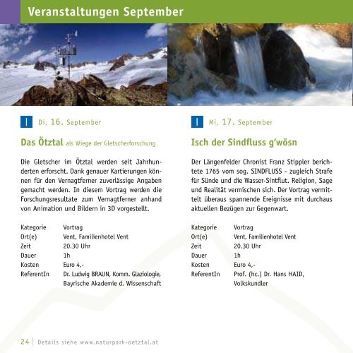 naturpark ötztal - Tiscover