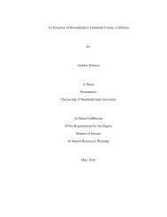 An Inventory of Brownfields in Humboldt County, California by ...