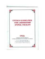 CPCSEA Guidelines for Laboratory Animal Facility - Indian Council ...