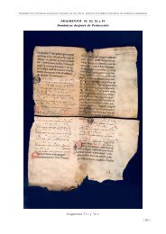 Fragmentos 51, 52, 53 y 54: Dominicas después de Pentecostés