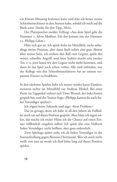 philipp lahm der feine unterschied - Buch.de