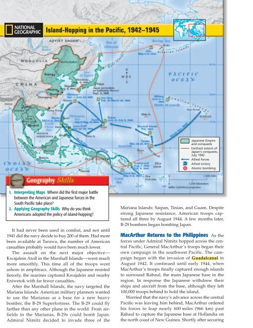 Chapter 12: America and World War II, 1941-1945 - Georgia ...