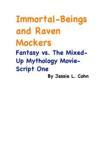 Immortal-Beings and Raven Mockers - Wikia.com