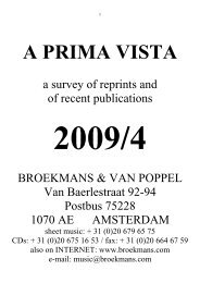 A PRIMA VISTA - Broekmans & Van Poppel