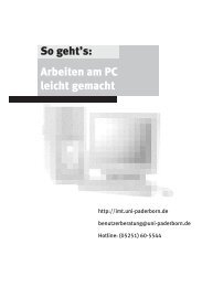 So geht's: Arbeiten am PC leicht gemacht - Zentrum für Informations ...