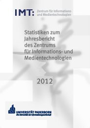 Statistiken zum Jahresbericht des Zentrums für Informations- und ...