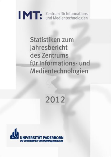 Statistiken zum Jahresbericht des Zentrums für Informations- und ...