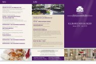 kulinarischer kalender mai juni - Hotel CLOSTERMANNS HOF