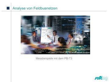 Analyse von Feldbusnetzen/Messbeispiele mit dem PB-T3 - Softing ...