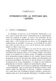 INTRODUCCIÓN AL ESTUDIO DEL AITION* - InterClassica