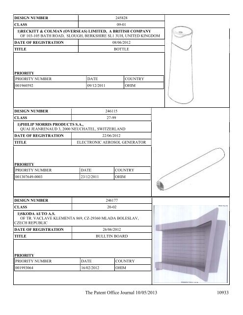 Design - Controller General of Patents Designs and Trademarks