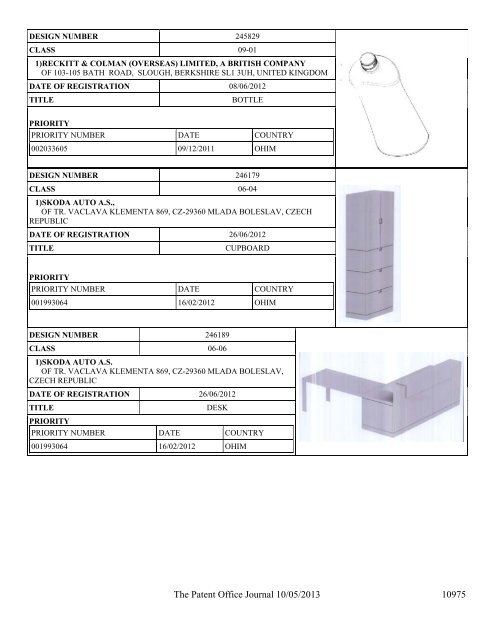 Design - Controller General of Patents Designs and Trademarks