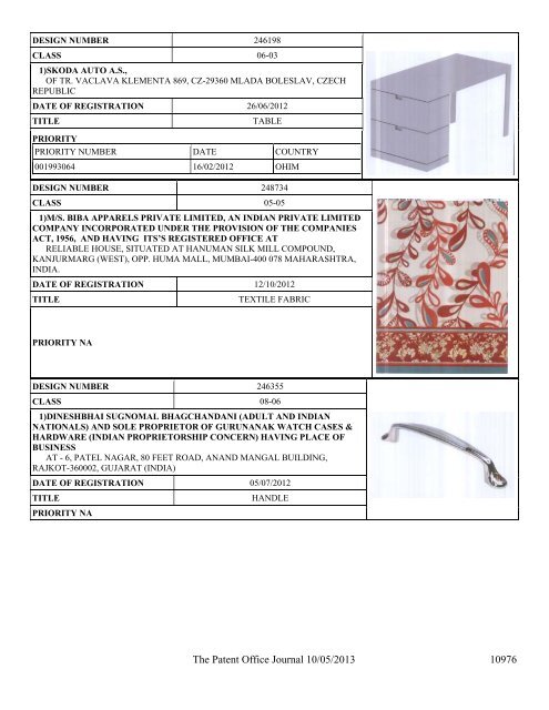 Design - Controller General of Patents Designs and Trademarks