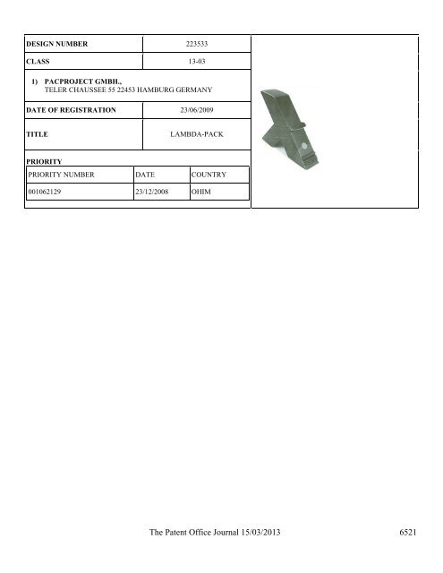 Part-II (Design) - Controller General of Patents Designs and ...