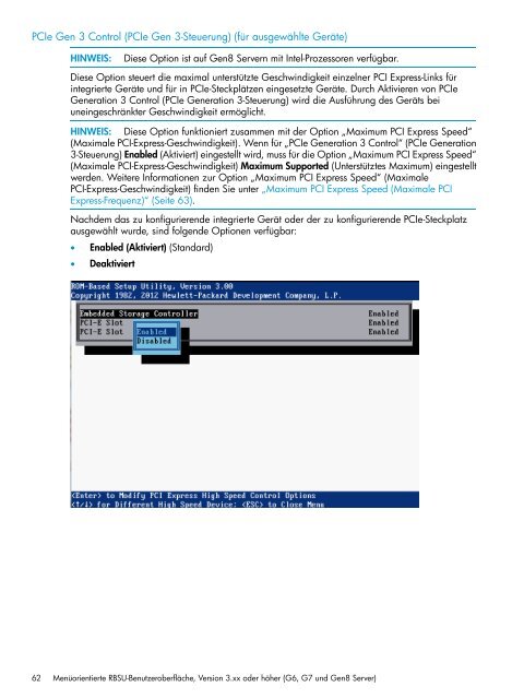 HP ROM-Based Setup Utility Benutzerhandbuch - Hewlett Packard