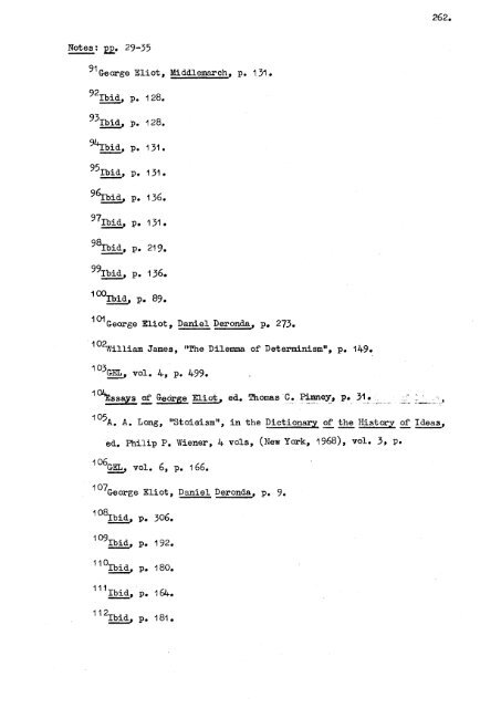 A study of characterisation in the novels of George Eliot