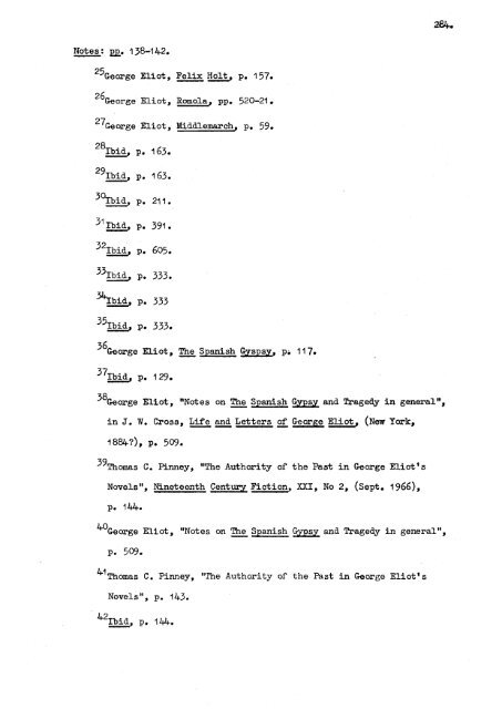 A study of characterisation in the novels of George Eliot