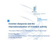 Inventors' diaspora and the internationalisation of ... - JRC - EC