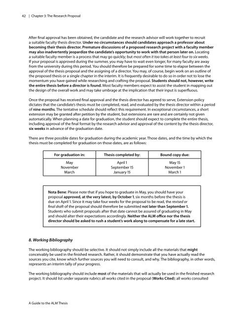 A Guide to the ALM Thesis - iSites - Harvard University