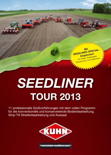 SEEDLINER SPECIAL Angebote.pdf - Kuhn Maschinen Vertrieb ...