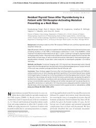 Residual Thyroid Tissue After Thyroidectomy in a Patient with TSH ...