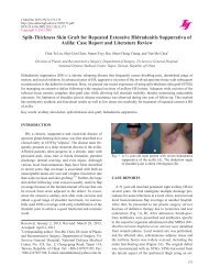 Split-Thickness Skin Graft for Repeated Extensive Hidradenitis ...