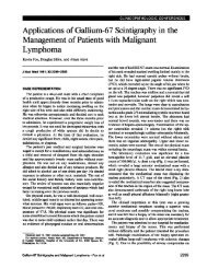 Lymphoma - Journal of Nuclear Medicine