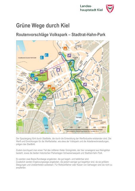 Ausführliche Routenbeschreibungen für Volkspark-Stadtrat-Hahn ...