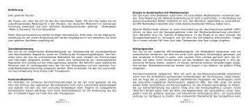 Qiu - Handbuch (PDF 100 KB) - BioSign GmbH