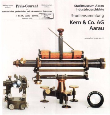 Prospekt - Kern Aarau