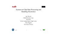 System-on-Chip Data Processing and Handling Electronics