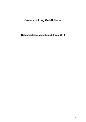deutsch - Über Heraeus