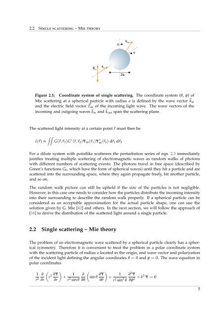 Coherent Backscattering from Multiple Scattering Systems - KOPS ...