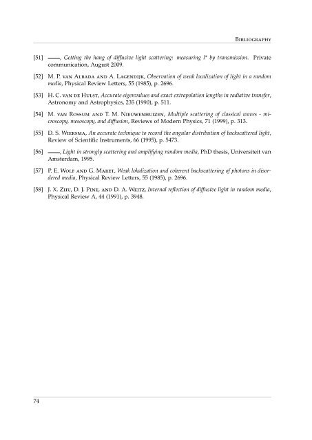 Coherent Backscattering from Multiple Scattering Systems - KOPS ...