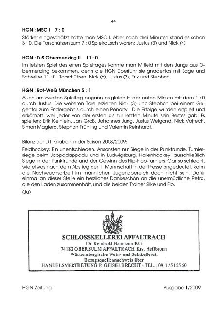 PDF herunterladen - HG Nürnberg